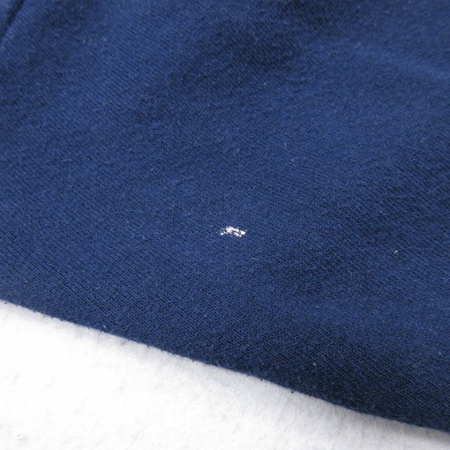 古着通販 L☆古着 長袖 スウェット メンズ クルーネック USA製 紺