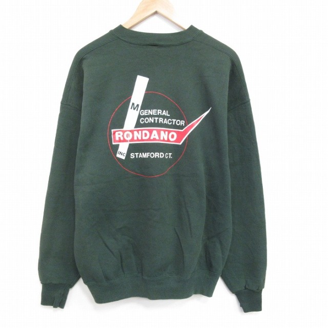 ジャージーズ 90s 長袖スウェット RONDANO グリーン XL | 古着
