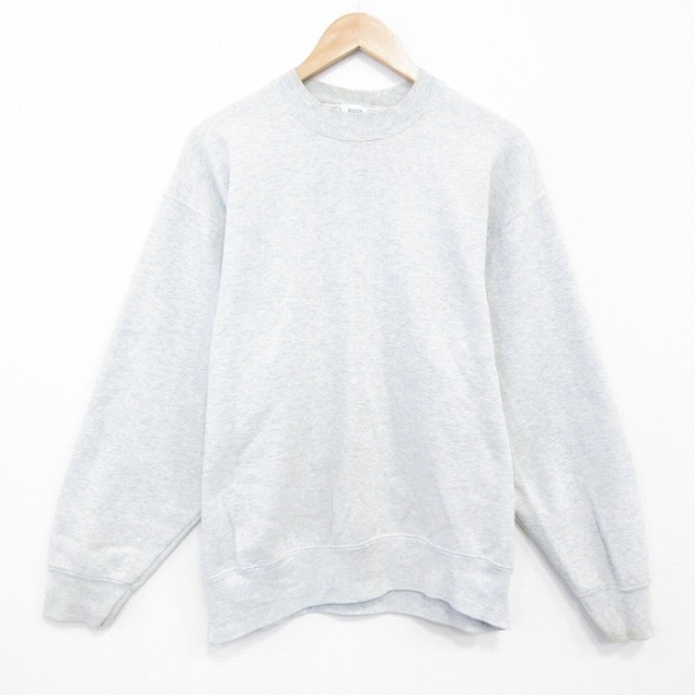 【20%OFF】90s 長袖スウェット グレー L | 古着