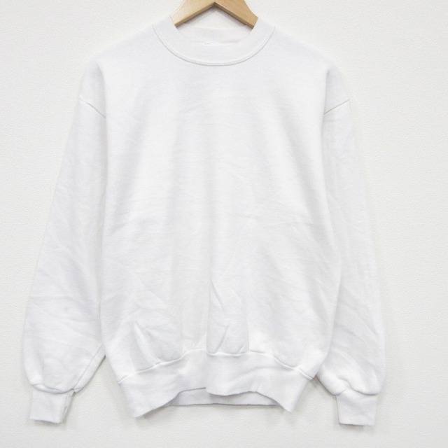 ジャージーズ 90s 長袖スウェット ホワイト M | 古着