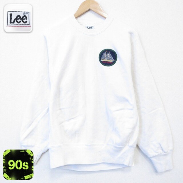 【50%OFF】リー 90s 長袖スウェット 船 ホワイト L | 古着