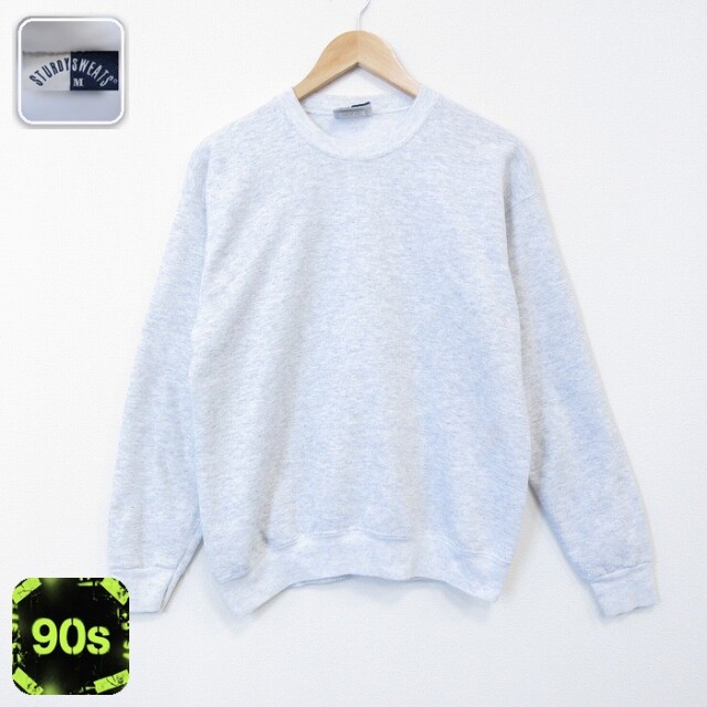 【50%OFF】90s 長袖スウェット グレー M | 古着