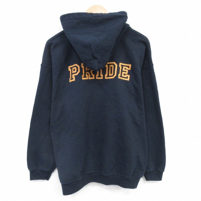 ホームディポ 00s 長袖パーカー PRIDE ブラック XL | 古着