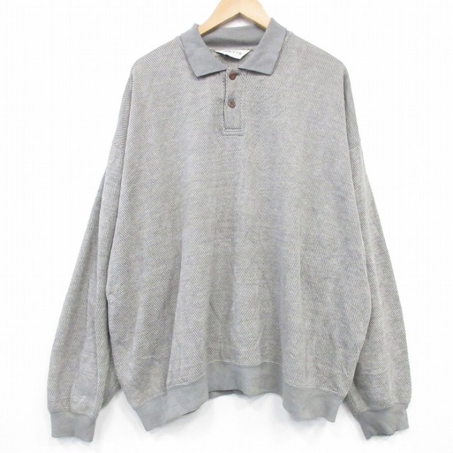 オービス 長袖トップス ヒジ当て グレー XL | 古着