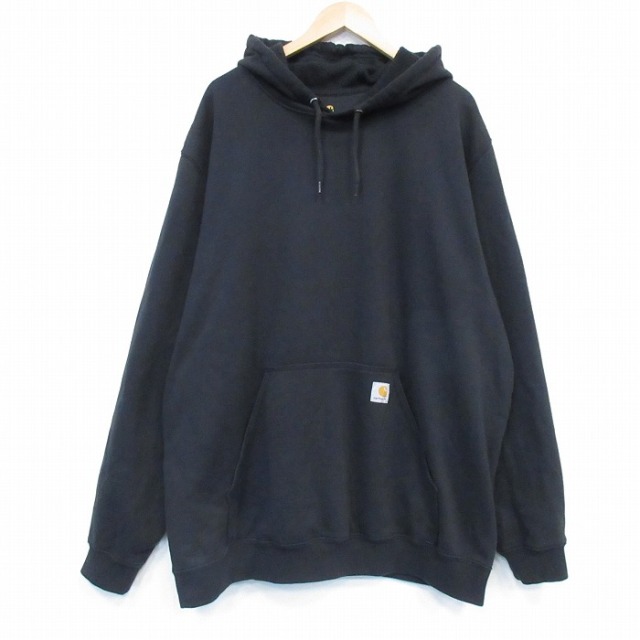 【50%OFF】カーハート 長袖スウェットパーカー ブラック XL | 古着