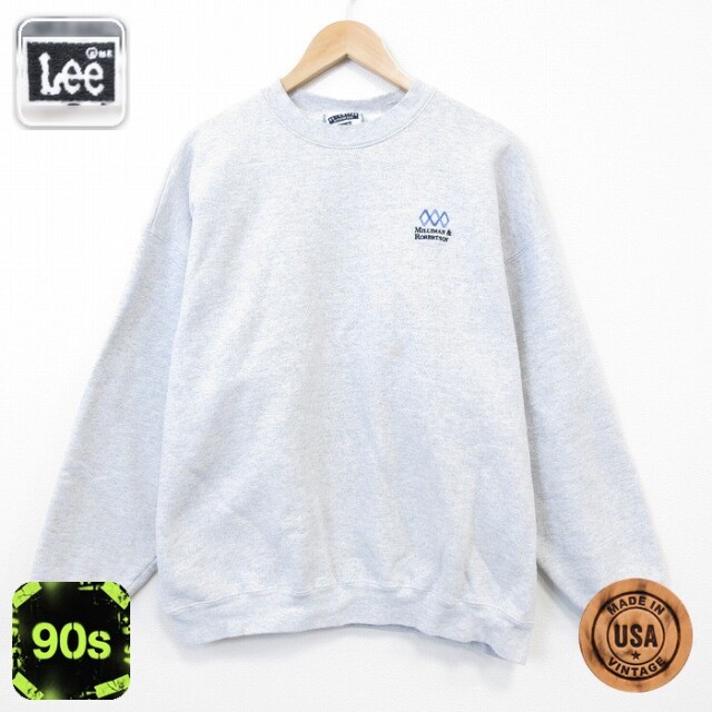 【50%OFF】リー 90s 長袖スウェット MILLIMAN グレー XL | 古着