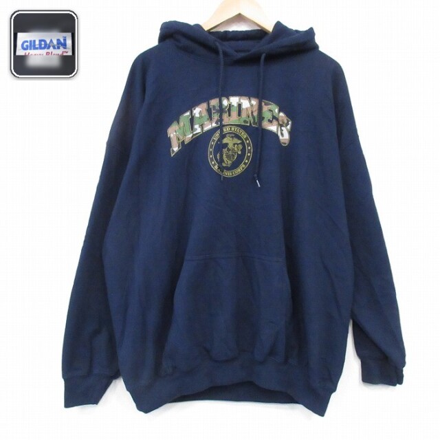 【50%OFF】長袖スウェット ネイビー XL | 古着