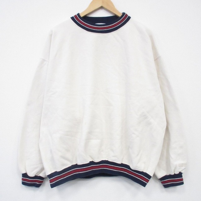 長袖スウェット 生成り XL | 古着