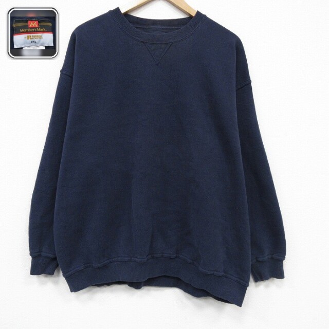 ラッセル 長袖スウェット ネイビー XL | 古着