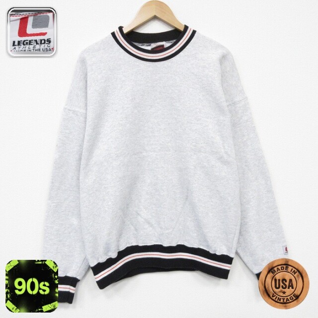 【50%OFF】90s 長袖スウェット グレー XL | 古着