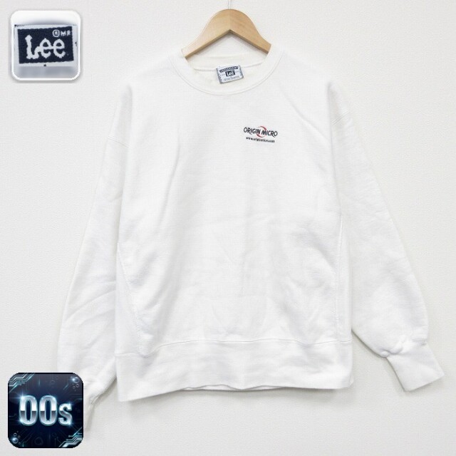 【50%OFF】リー 00s 長袖スウェット ORIGIN ホワイト XL | 古着