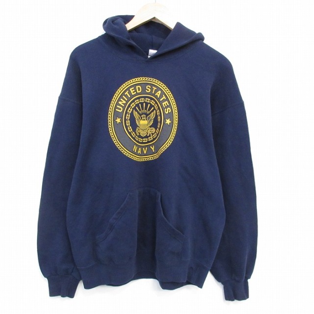 【20%OFF】USネイビー 90s ミリタリーパーカー リフレクター ネイビー L | 古着