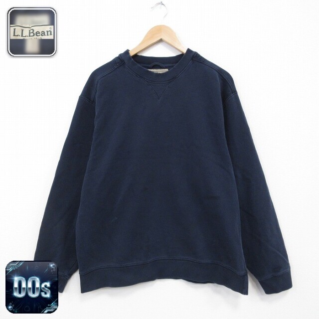 【50%OFF】エルエルビーン 00s 長袖スウェット ネイビー L | 古着