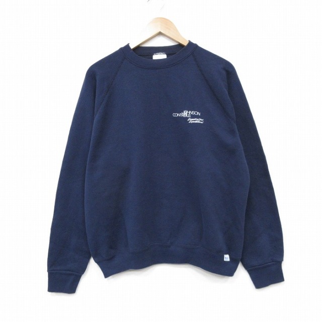 【20%OFF】ディスカス 90s ラグランスウェット ジョンソン ネイビー L | 古着