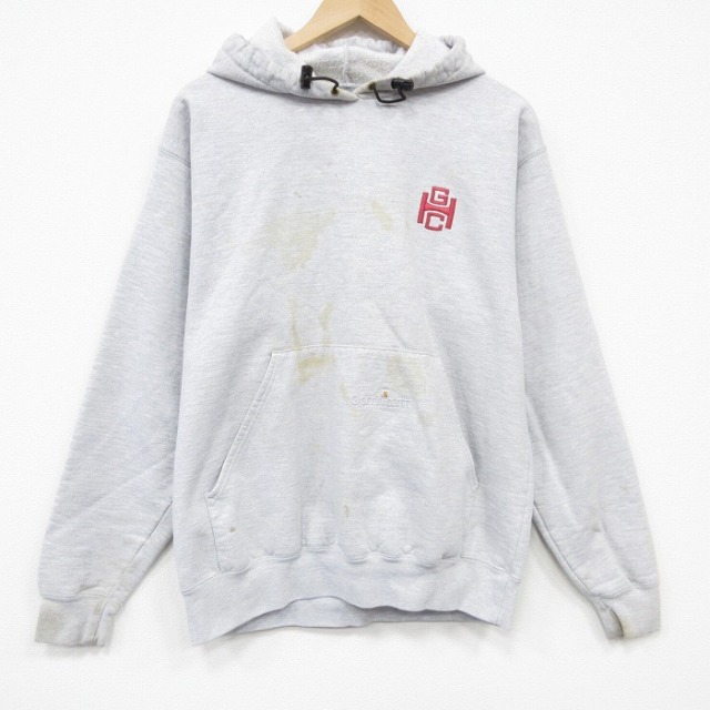 【20%OFF】カーハート 90s 長袖スウェットパーカー GC グレー L | 古着