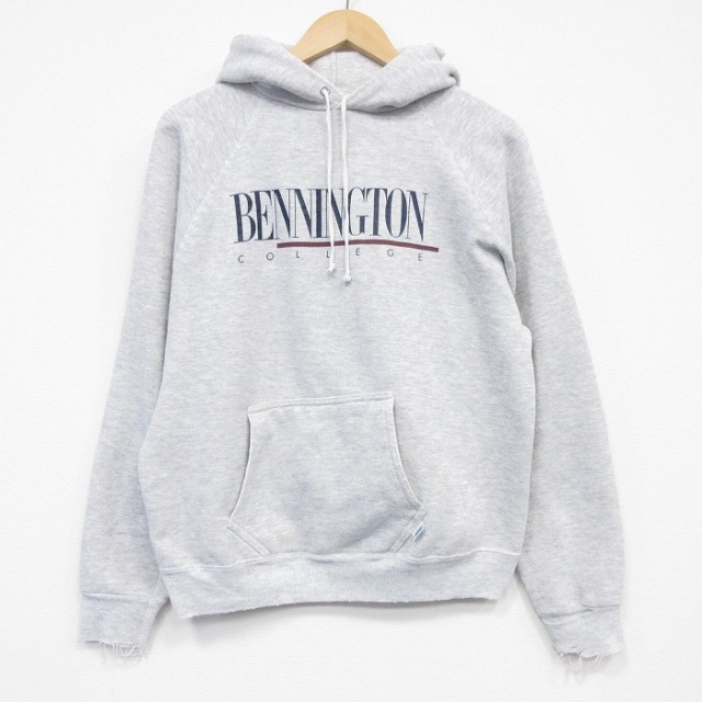 ディスカス 90s ラグランパーカー BENNINGTON グレー L | 古着