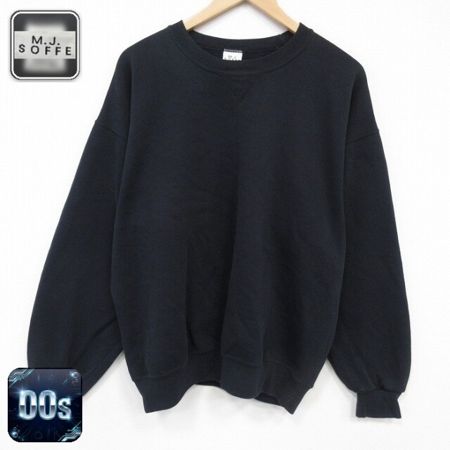 【20%OFF】00s 長袖スウェット ブラック メンズXL相当 | 古着
