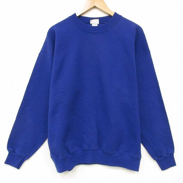 リー 90s 長袖スウェット ブルー メンズXL相当 | 古着