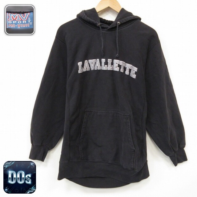 【20%OFF】MVスポーツ 00s 長袖スウェット LAVALLETTE ブラック メンズM相当 | 古着