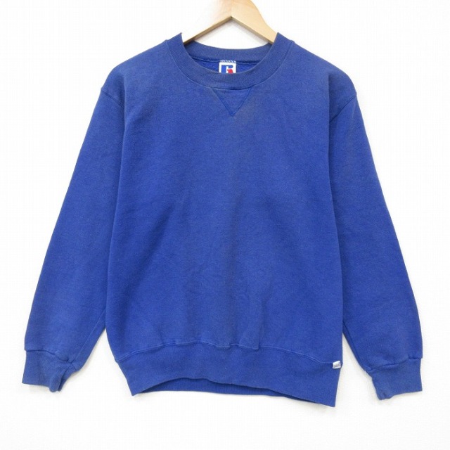 ヘインズ 90s 長袖スウェット ブルー メンズM相当 | 古着