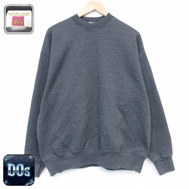 【20%OFF】00s 長袖スウェット グレー メンズXL相当 | 古着