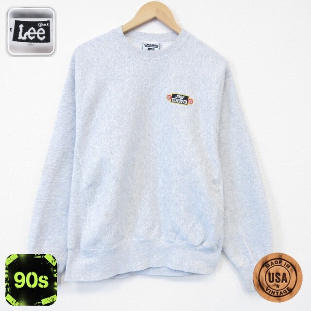 【20%OFF】リー 90s 長袖スウェット JOSE グレー メンズXL相当 | 古着