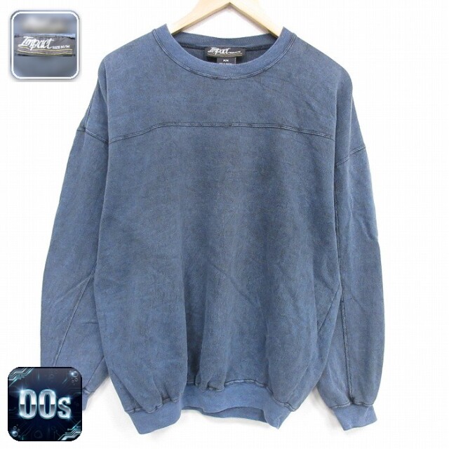【20%OFF】00s 長袖スウェット ネイビー メンズXL相当 | 古着