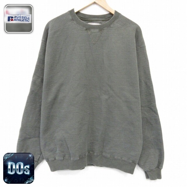 【20%OFF】ラッセル 00s 長袖スウェット カーキ メンズXL相当 | 古着