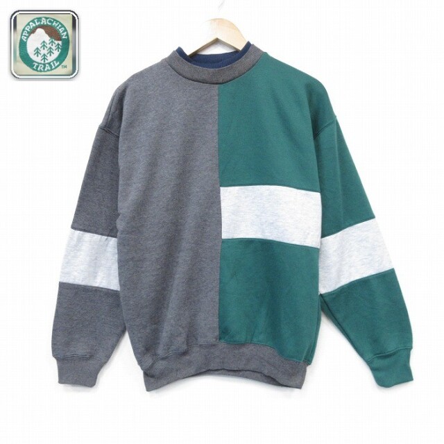 【20%OFF】00s 長袖スウェット 霜降り グレー メンズM相当 | 古着