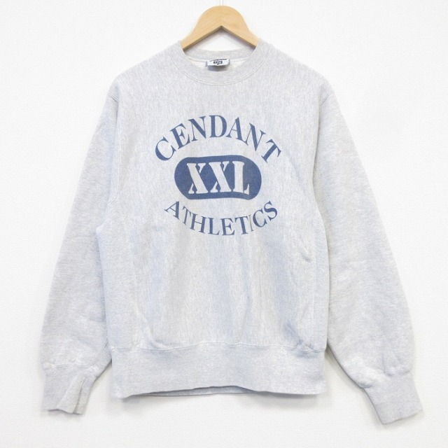 リー 90s 長袖スウェット CENDANT リバースタイプ グレー メンズL相当 | 古着