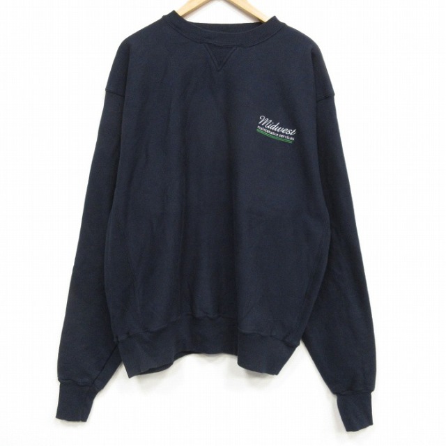Wear Guerd 90s 長袖スウェット リバースタイプ ブラック メンズXL相当 | 古着