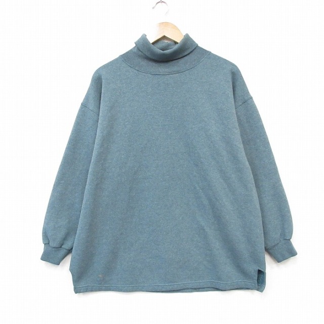 90s 長袖スウェット グリーン メンズL相当 | 古着