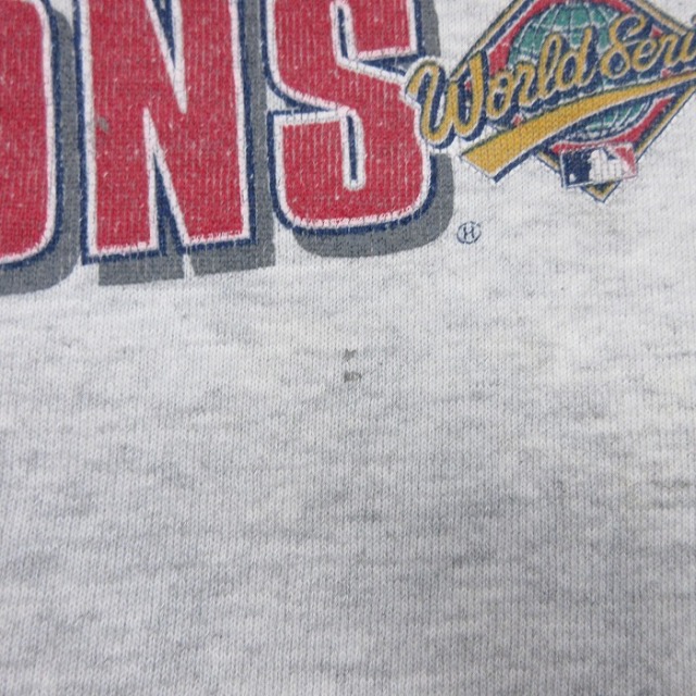 古着通販 XL☆古着 長袖 スウェット メンズ 90年代 90s MLB