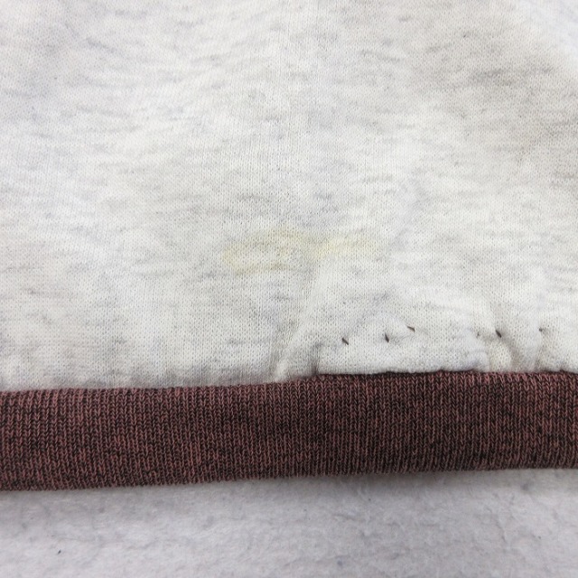 古着通販 XL☆古着 長袖 スウェット メンズ 90年代 90s アライグマ 襟