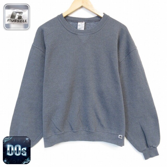 ラッセル 00s 長袖スウェット グレー メンズL相当 | 古着