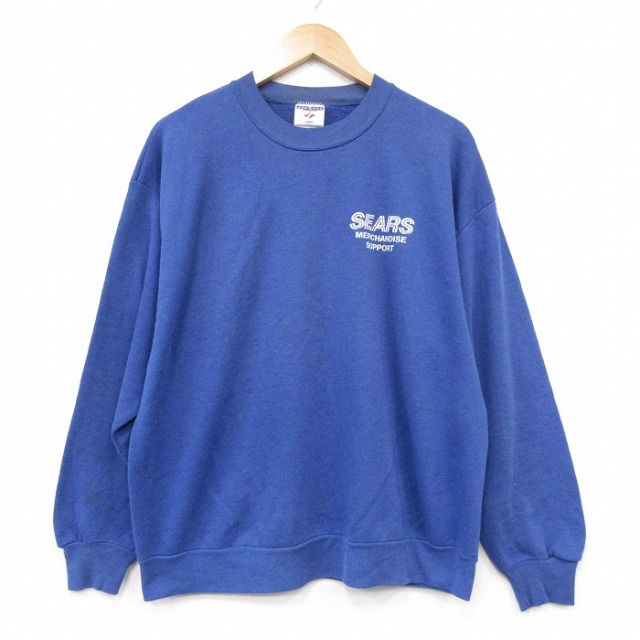 古着通販 XL☆古着 ジャージーズ 長袖 スウェット メンズ 90年代 90s