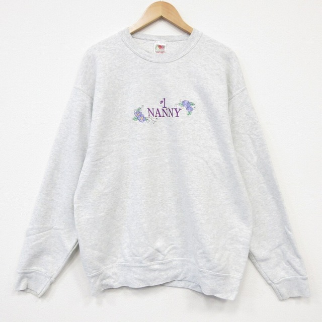 古着通販 L☆古着 ディスカス 長袖 スウェット メンズ 90年代 90s