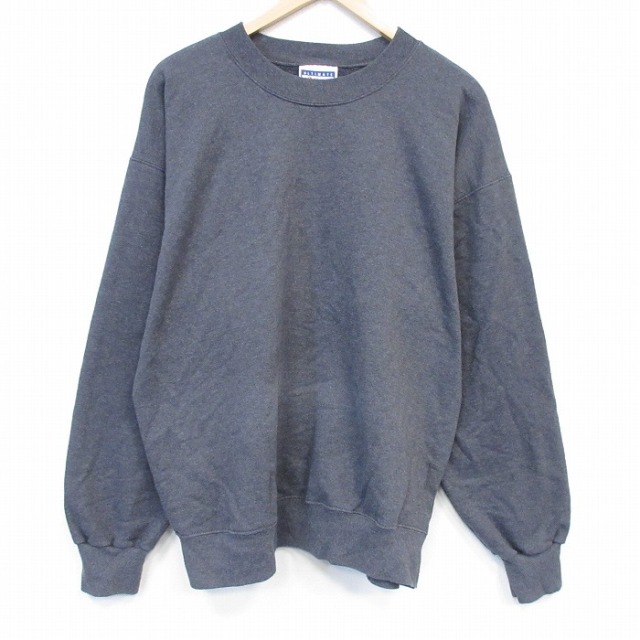 ヘインズ 00s 長袖スウェット グレー メンズXL相当 | 古着