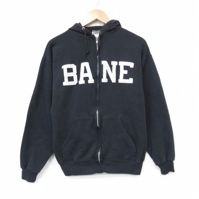 フルーツオブザルーム 00s フルジップスウェット BANE ブラック メンズS相当 | 古着