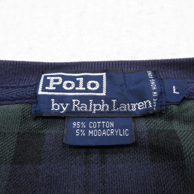 古着通販 XL☆古着 ラルフローレン 長袖 ブランド スウェット メンズ
