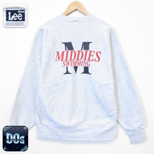 リー 00s 長袖スウェット MIDDIES グレー メンズXL相当 | 古着