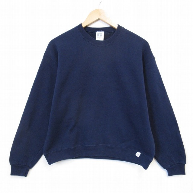 ラッセル 00s 長袖スウェット ネイビー メンズL相当 | 古着