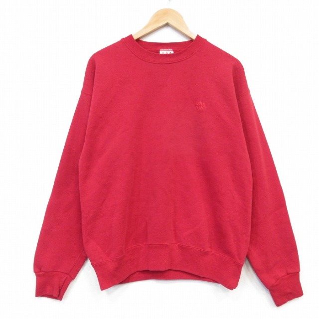 90s 長袖スウェット USAオリンピック レッド メンズM相当 | 古着