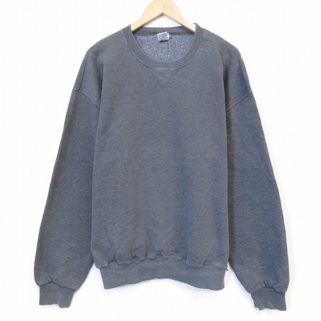 ラッセル 00s 長袖スウェット グレー メンズXL相当 | 古着