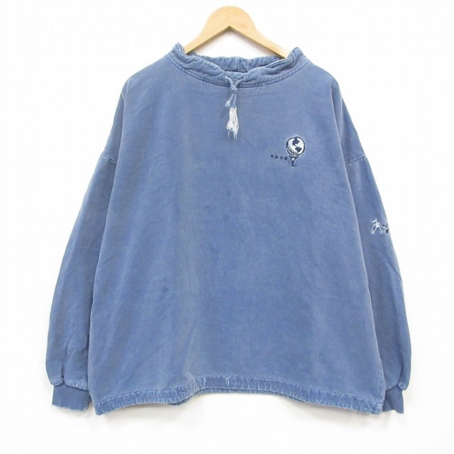 古着通販 XL☆古着 WEK 長袖 スウェット メンズ 90年代 90s ゴルフ