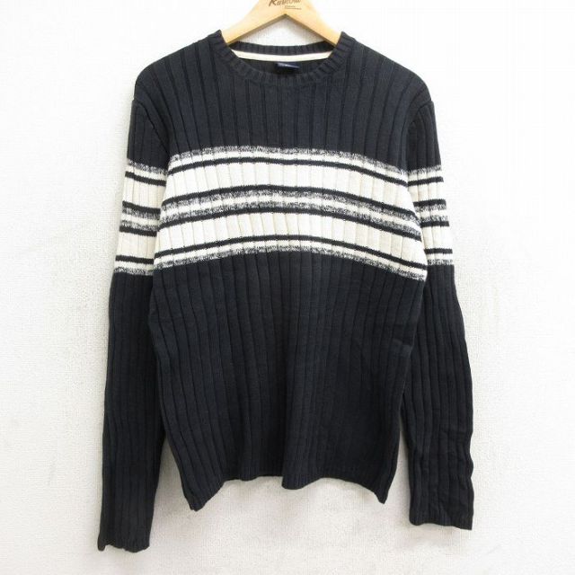 【50%OFF】ノーティカ 長袖セーター ネイビー M | 古着