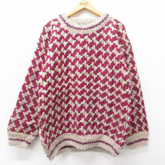 ハンドメイド トップス 90 でかく