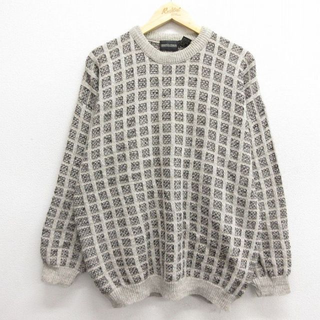 90s 長袖セーター ベージュ XL | 古着
