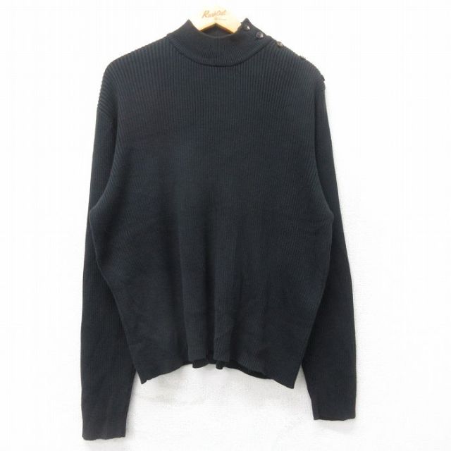 古着通販 XL☆古着 ラルフローレン 長袖 ブランド セーター メンズ 90
