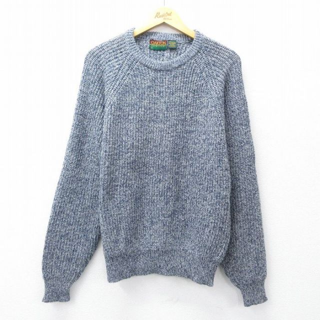 【50%OFF】90s ラグランセーター グレー L | 古着